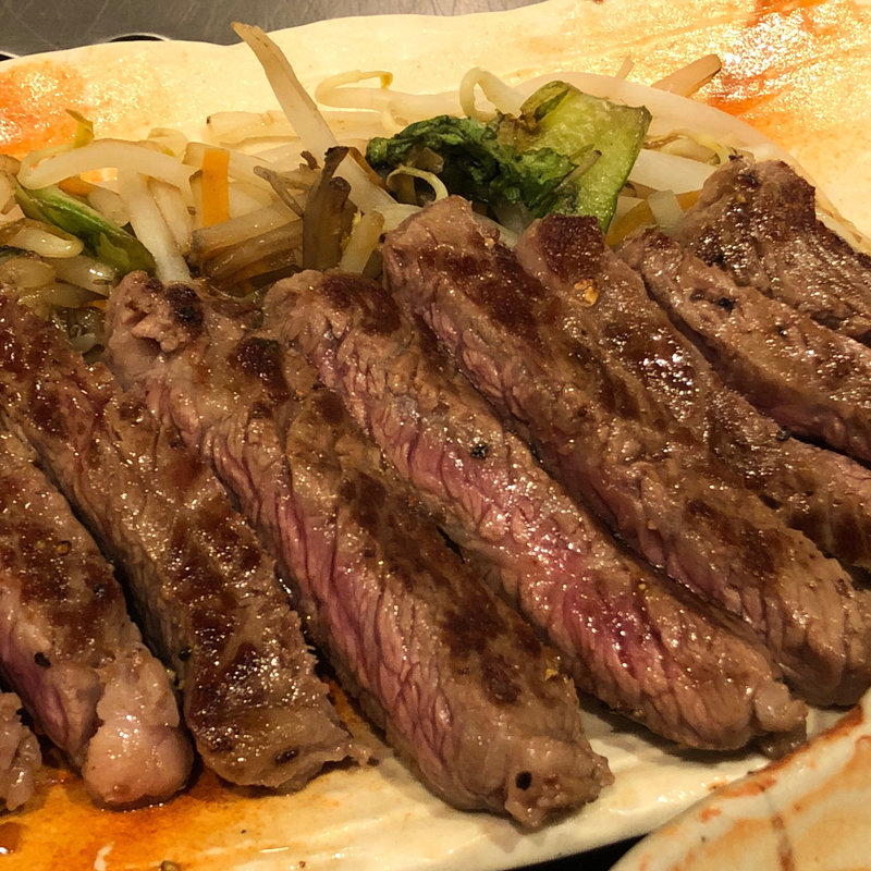 牛肉ステーキ(雅亭)