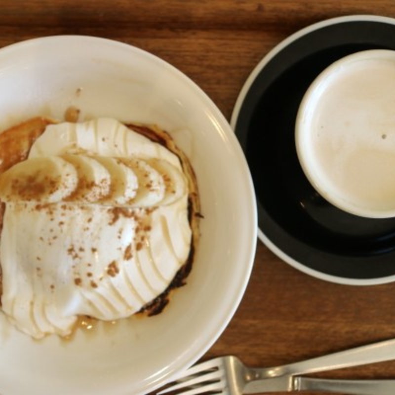 リコッタパンケーキのモーニング(ZARAME NAGOYA)