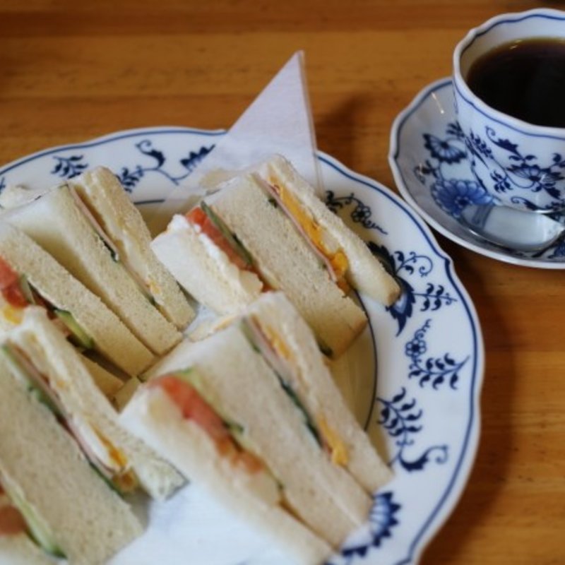 ミックスサンド(名古屋市市政資料館 喫茶室)