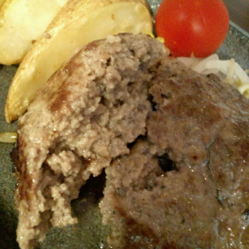 宮崎産和牛100％ハンバーグランチセット(ハンバーグ・ステーキ宮崎亭)