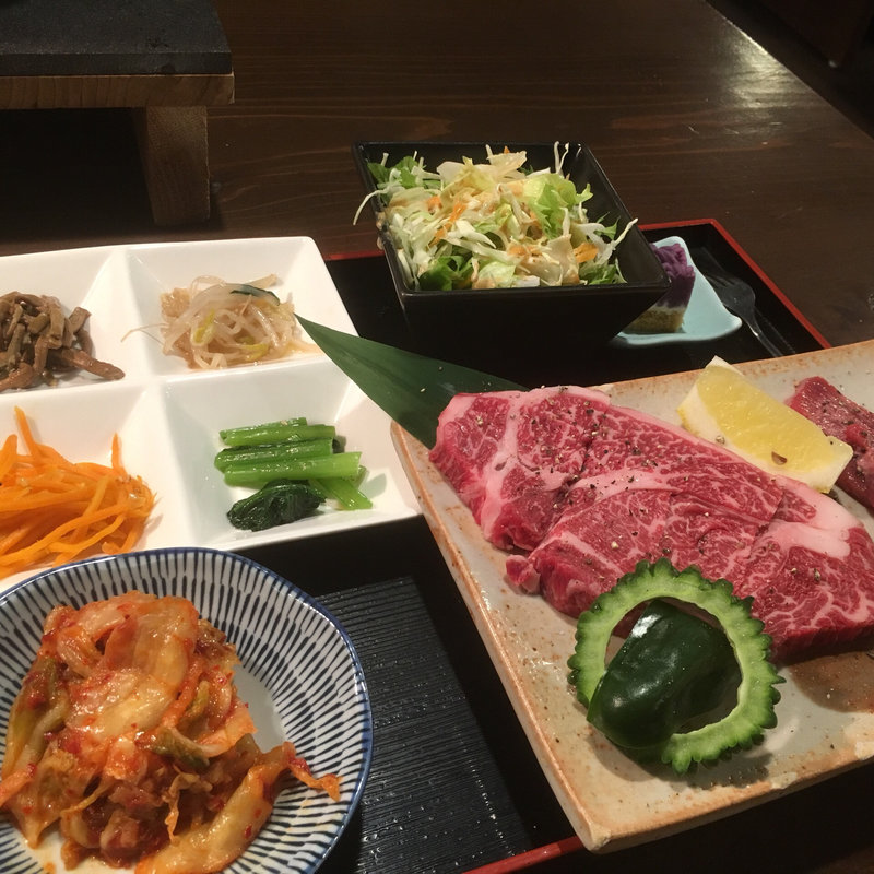 プレミアム定食(美崎牛本店 )