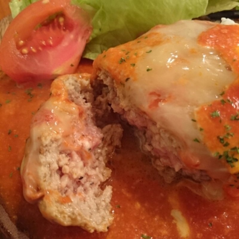 ハンバーグ(肉バルKACCHAN 池袋西口本店)