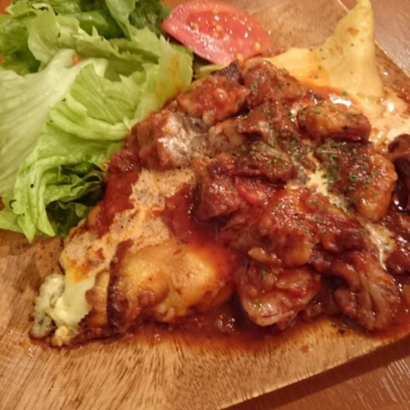 スフレオムレツ(肉バルKACCHAN 池袋西口本店)