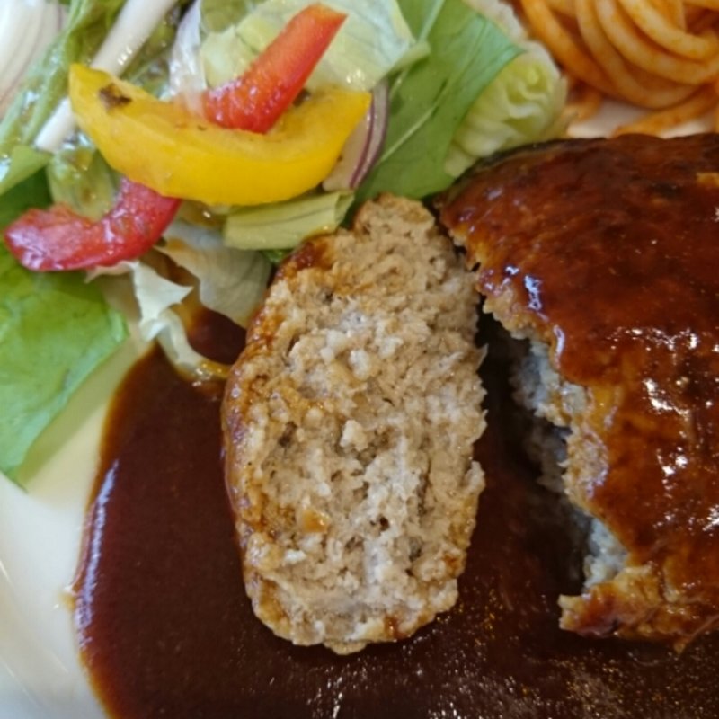 イベリコ豚ハンバーグ(榎本ハンバーグ研究所 西ヶ原店)