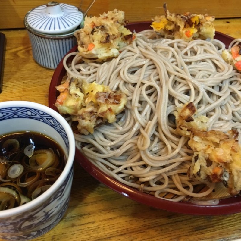 もりかき揚げ(歌舞伎そば （かぶきそば）)