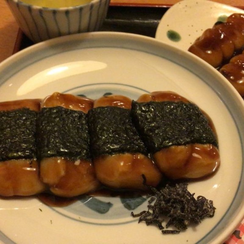 磯辺焼き＆みたらし団子(甘味処いちふく)