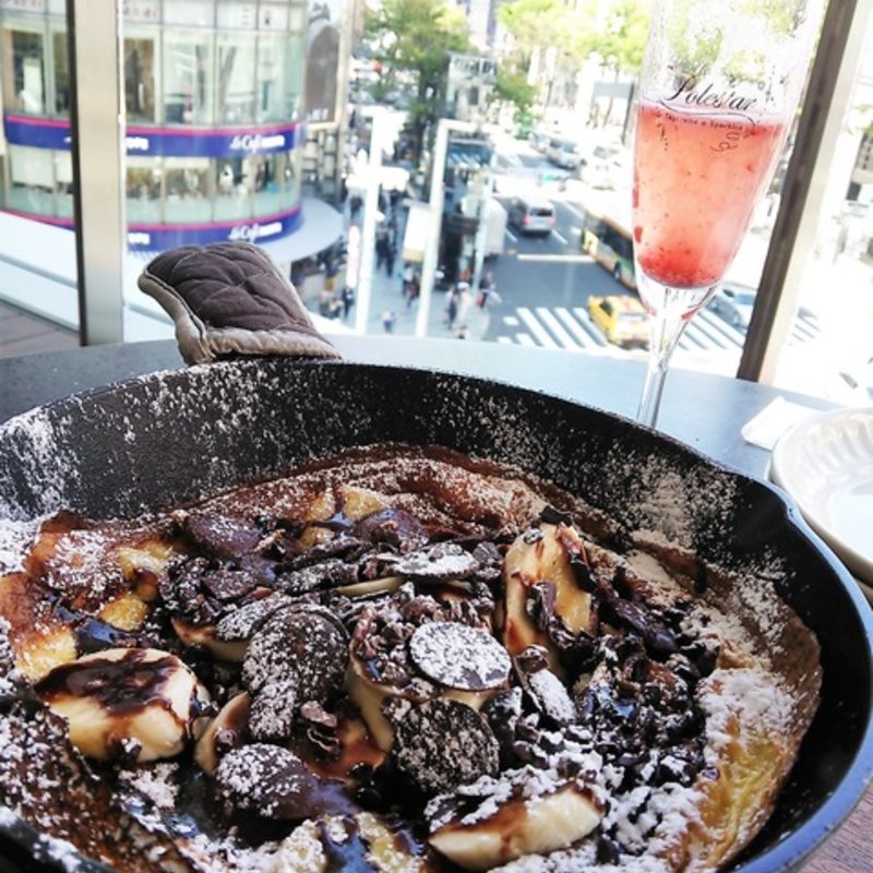 バナナ＆カカオパンケーキ(コモンギンザ)