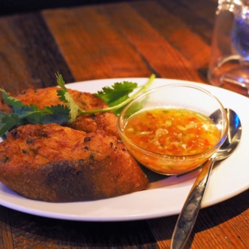 さくさく海老トースト(アクアリウムダイニング 新宿ライム)