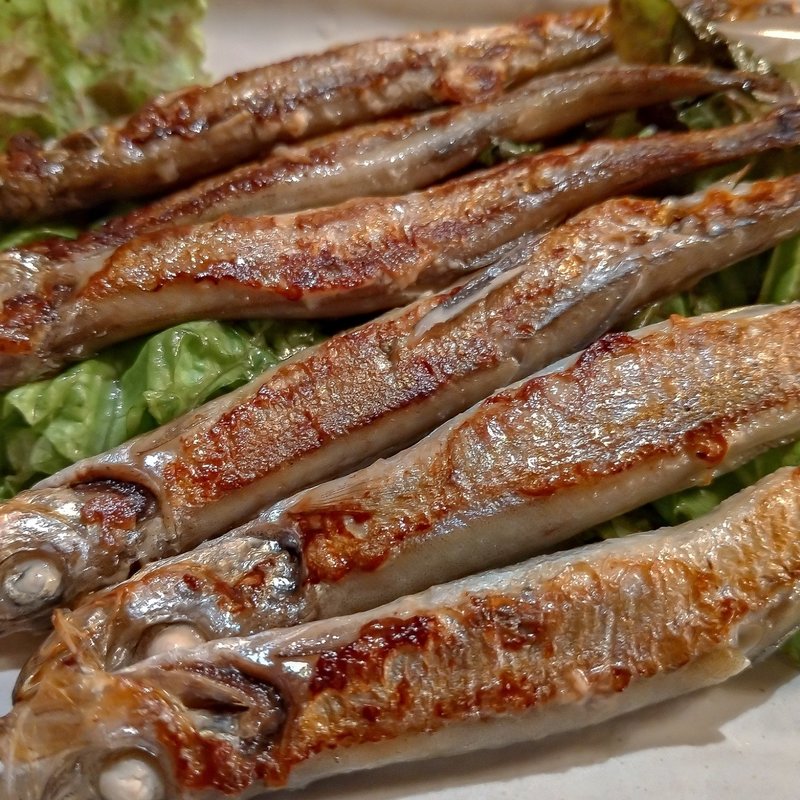 ししゃも焼き(居酒屋希望の星 2号店)