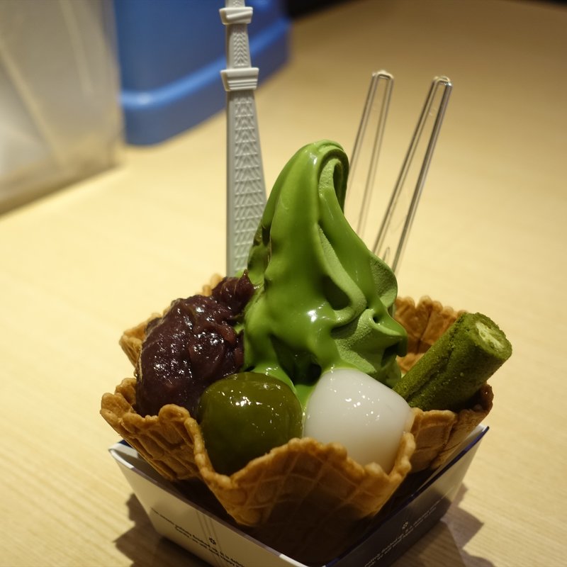 つじりツリーソフト抹茶(祇園辻利 東京スカイツリータウン・ソラマチ店)