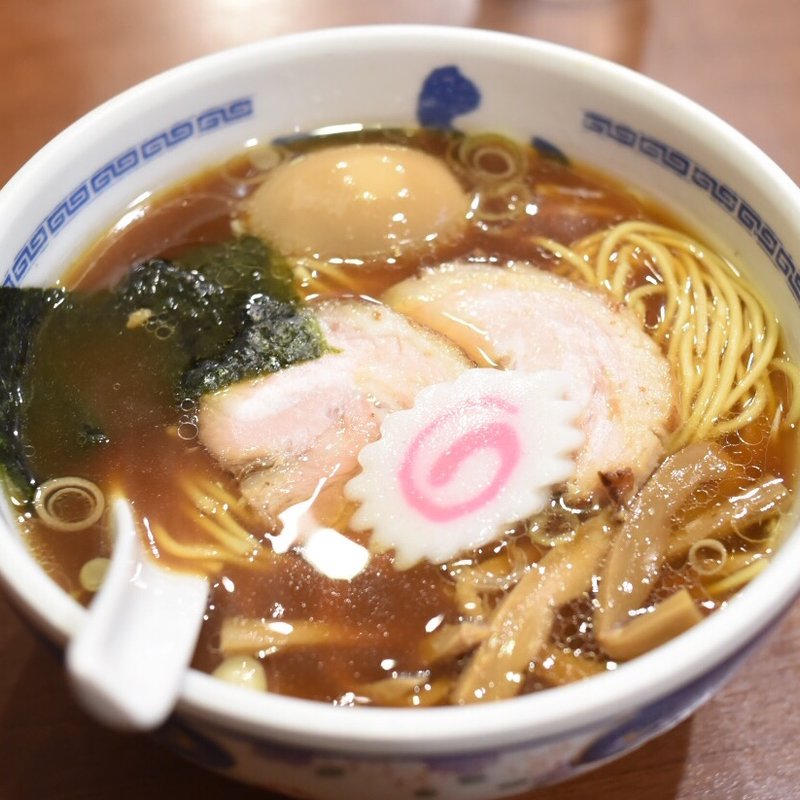 ラーメン（大盛）＋味玉(たけちゃん にぼしらーめん)
