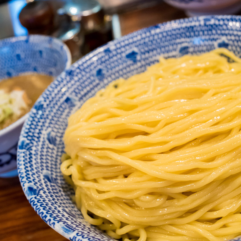 煮干醤油つけ麺(つけ麺大臣)