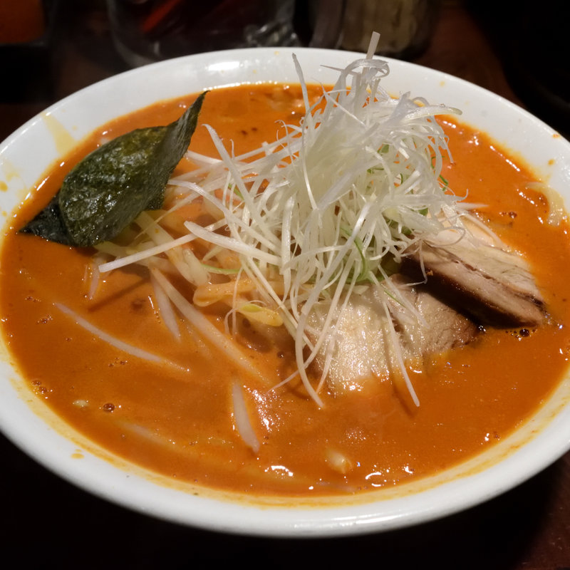 唐辛子中華そば（激辛）(麺や 庄の)