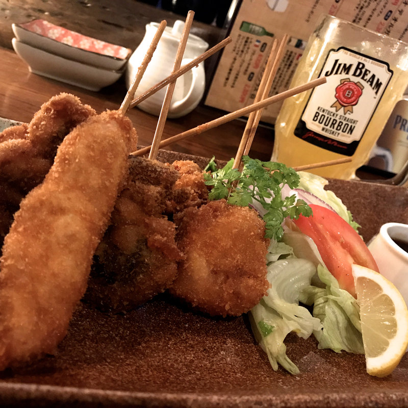 串揚げ盛り合わせ(6本)(串どれ 八王子店 )