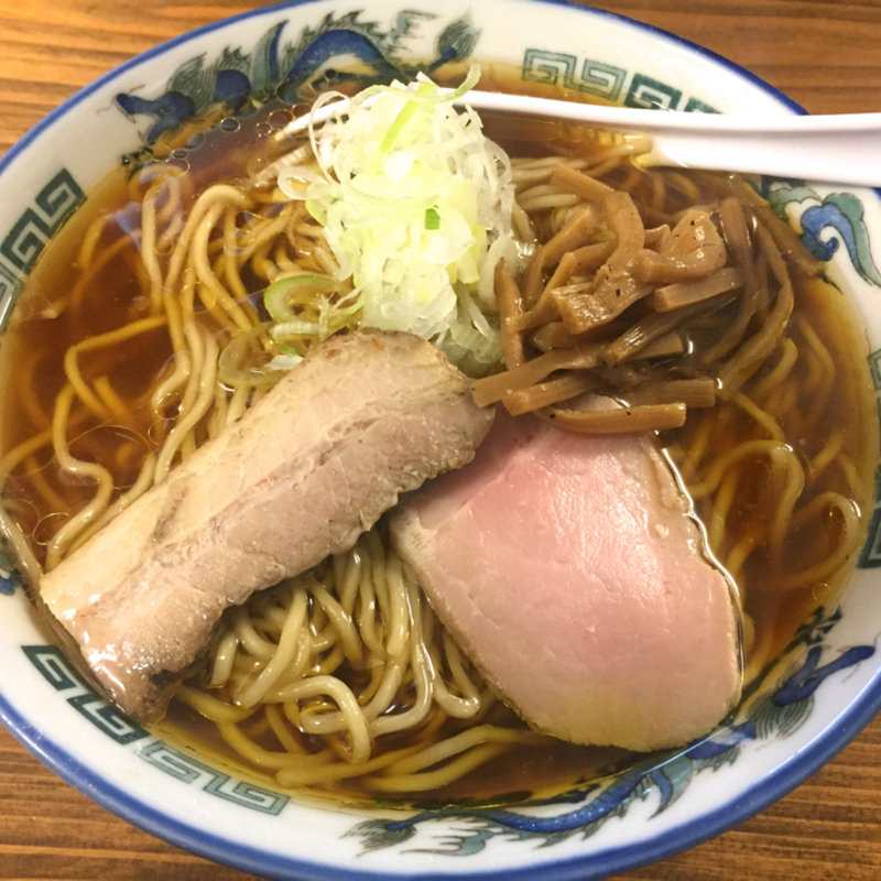 鶏の醤油ラーメン(くじら食堂 )