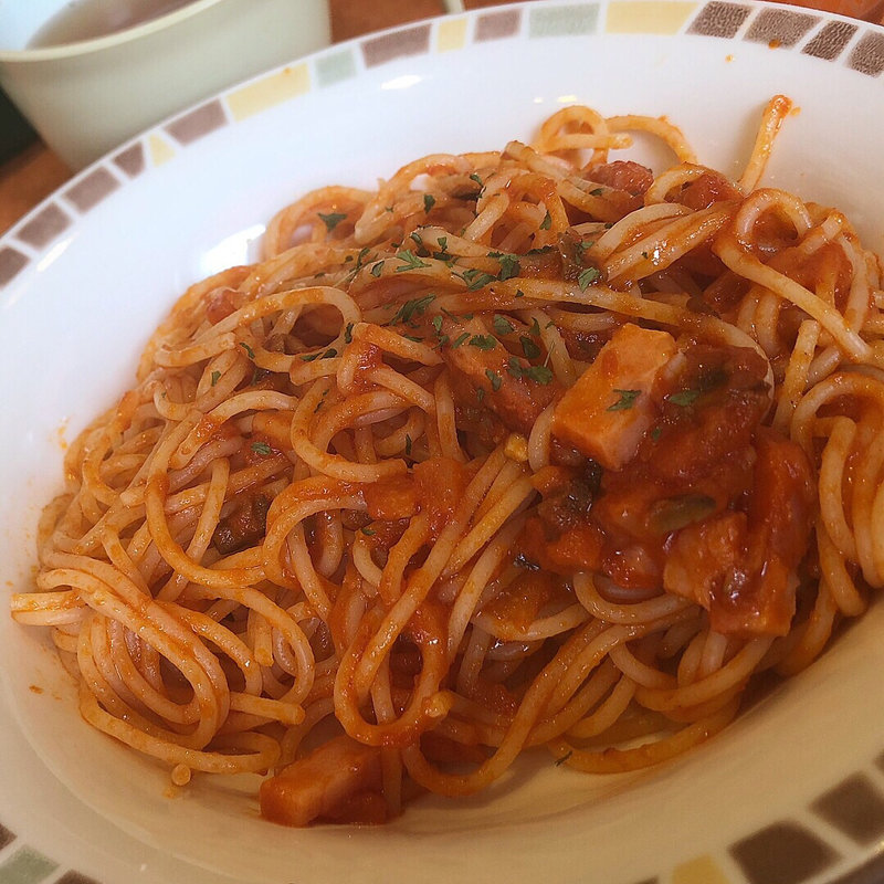 ランチメニュー スパゲッティアラビアータ(サイゼリヤ マルエツ東習志野店)