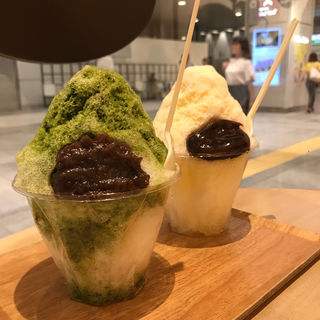 かき氷(トラヤ カフェ・アン スタンド 新宿店 （TORAYA CAFE・AN STAND）)