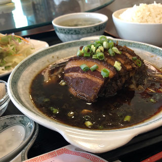 四川焼白定食(四川料理 蘭梅)