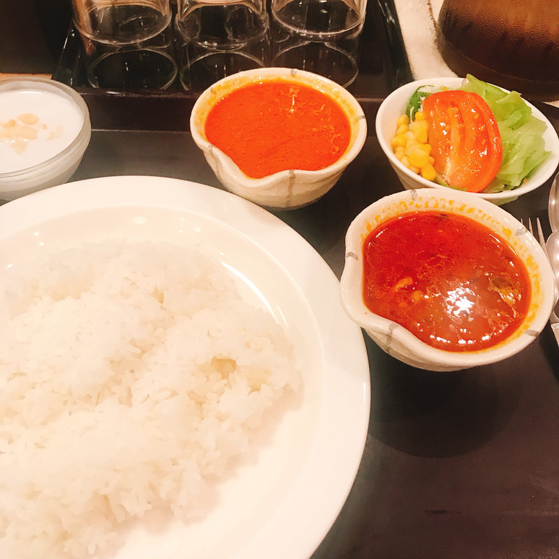 二種盛りA チキンレッド(ホーカーズ （Hawkers）)