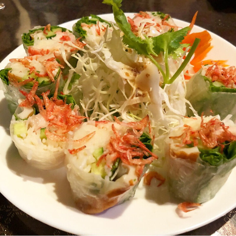ボオビアッソ（生春巻き）(タイ料理リトルバンコク Thai restaurant อาหารไทย)