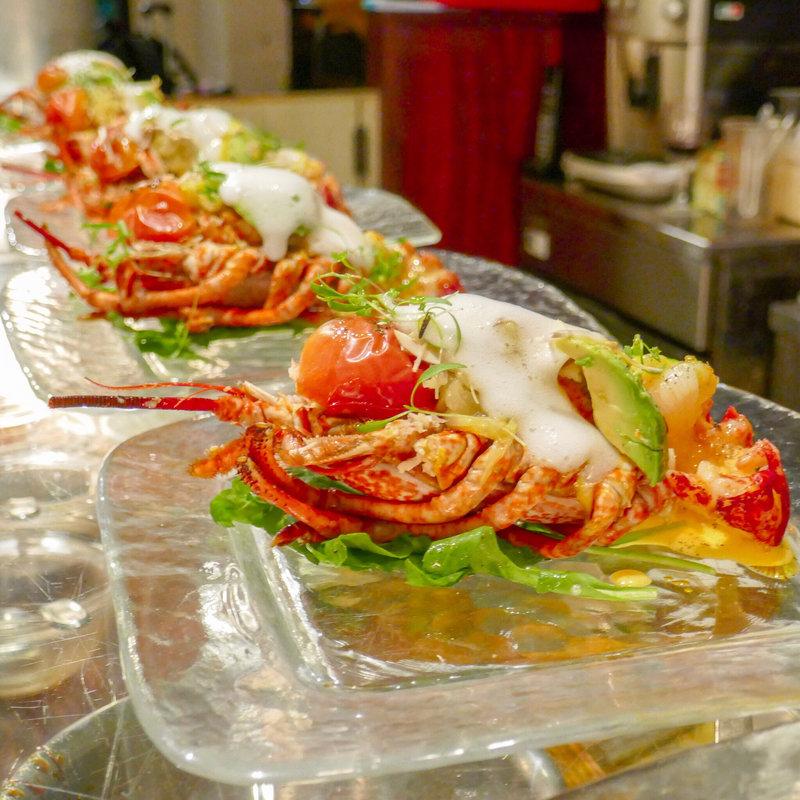 焼成しないオマール・テルミドール "ブルー"(セーエヌエフ・マルコンソール)