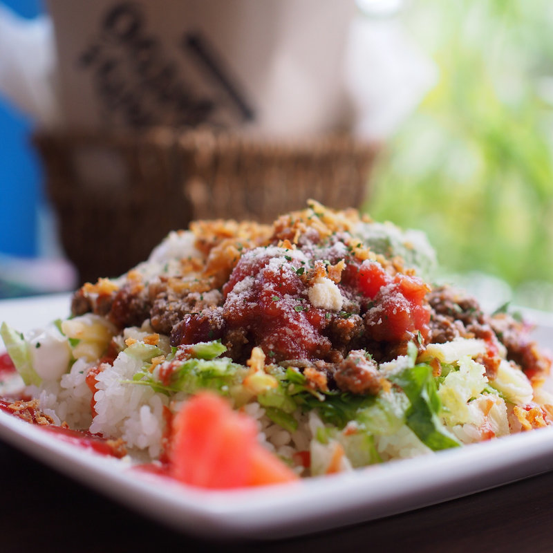 次世代タコライス(キャプテンカンガルー ハンバーガー)