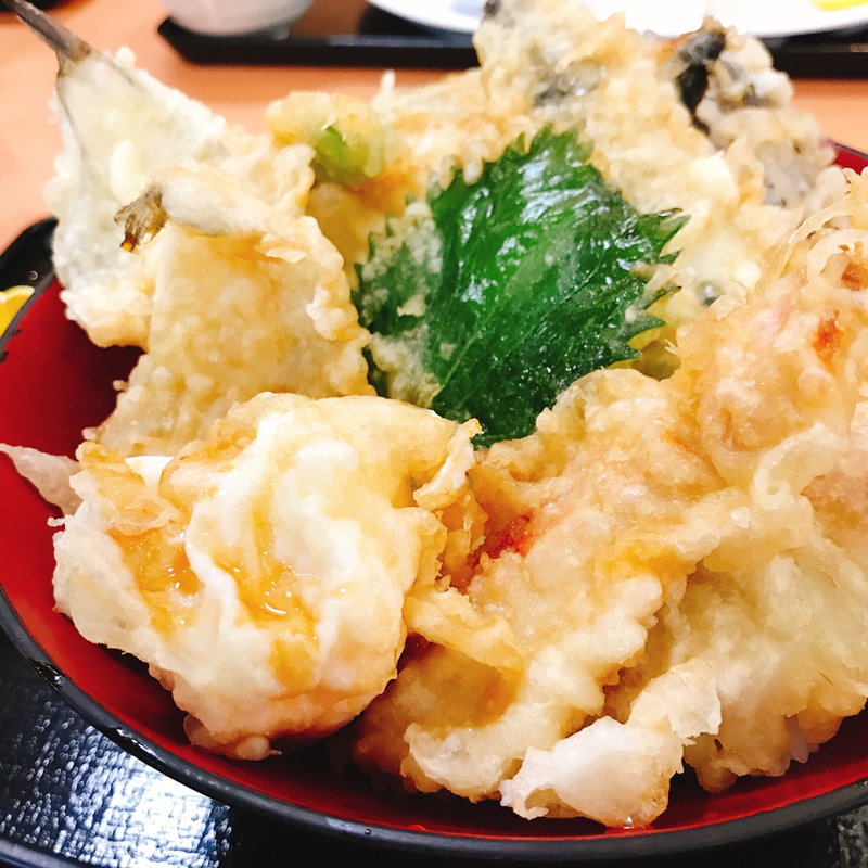 おまかせ地魚天丼(太陽の里 )