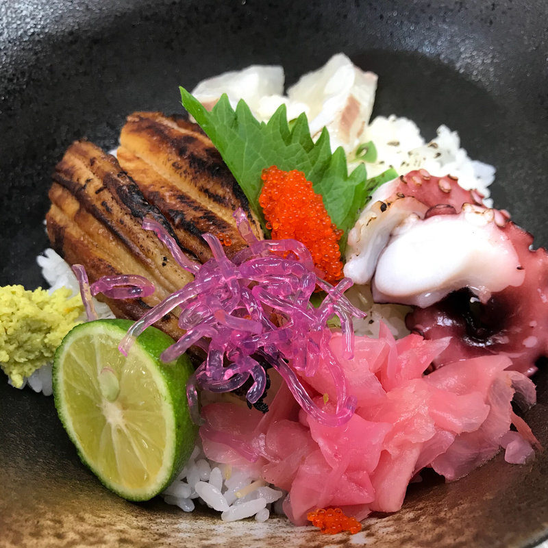 明石海鮮丼(季節料理 藤原)