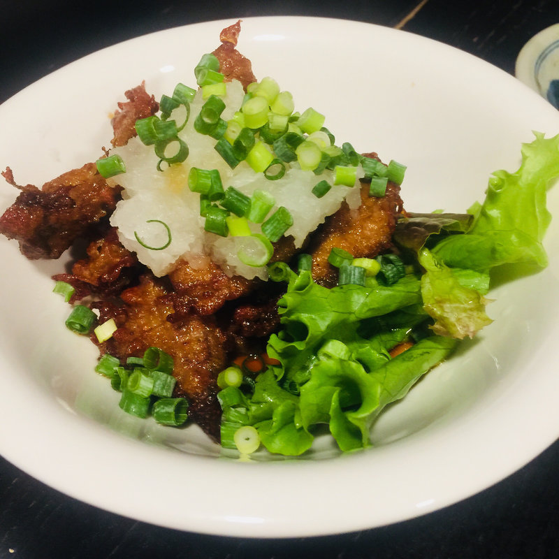 レバ唐ポン酢(〜下町のお台所〜なごみ亭)