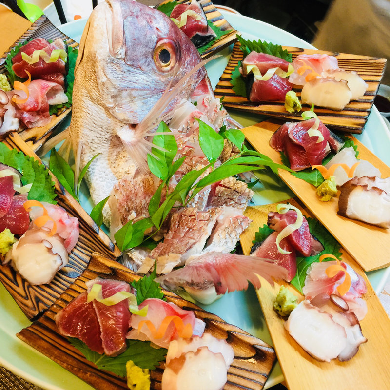 刺し盛(割烹　船生 )