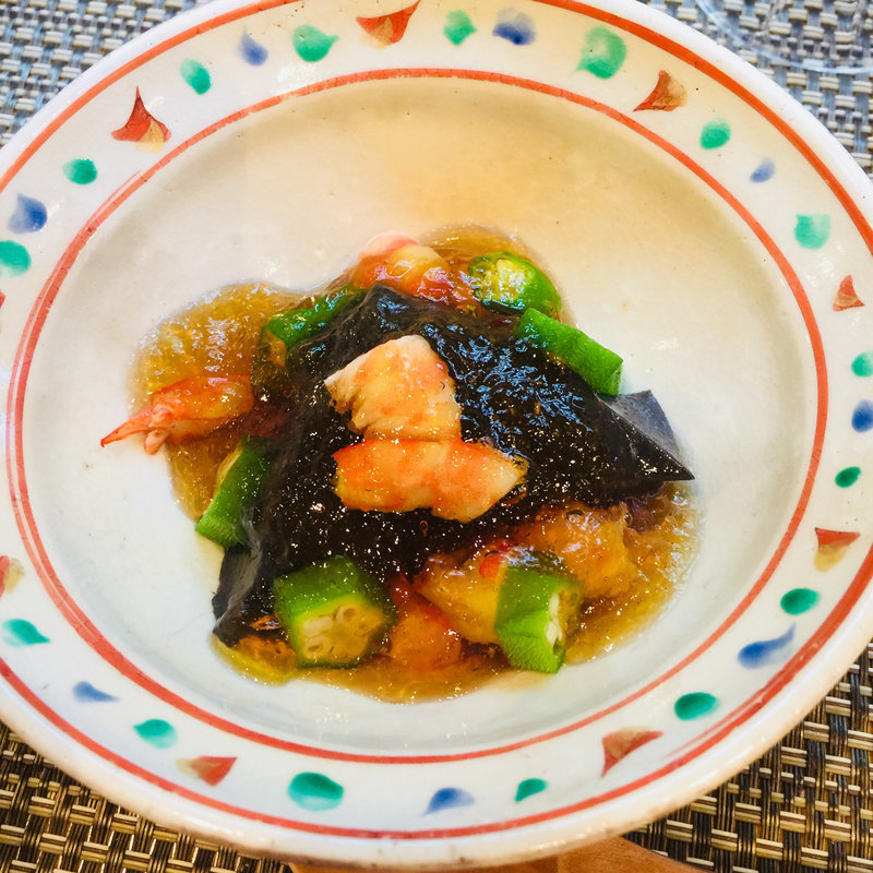 黒胡麻豆腐(割烹　船生 )