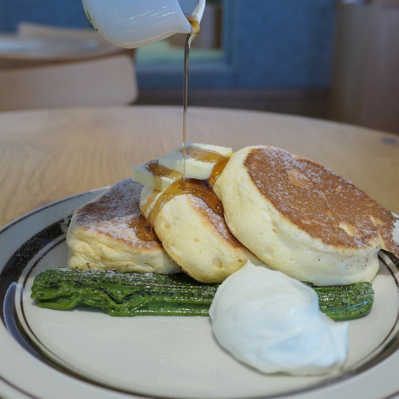 スフレパンケーキ(LionCAFE)