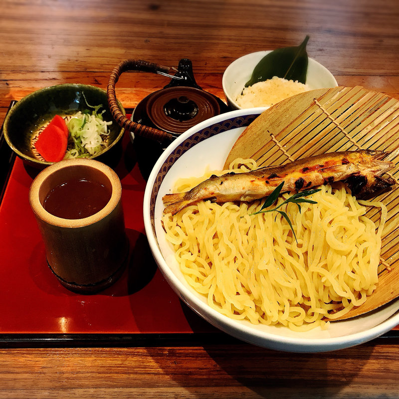 鮎涼ラーメン(鮎ラーメン)