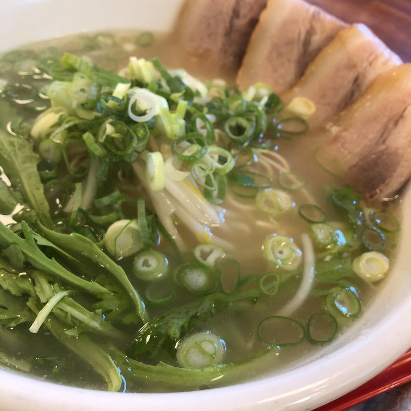 塩ラーメン(神戸らーめん第一旭 元町本店)