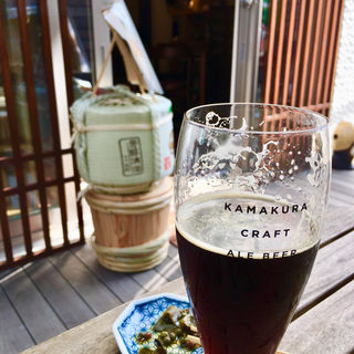 鎌倉ビール 紅(お点前CAFE ふ和り)