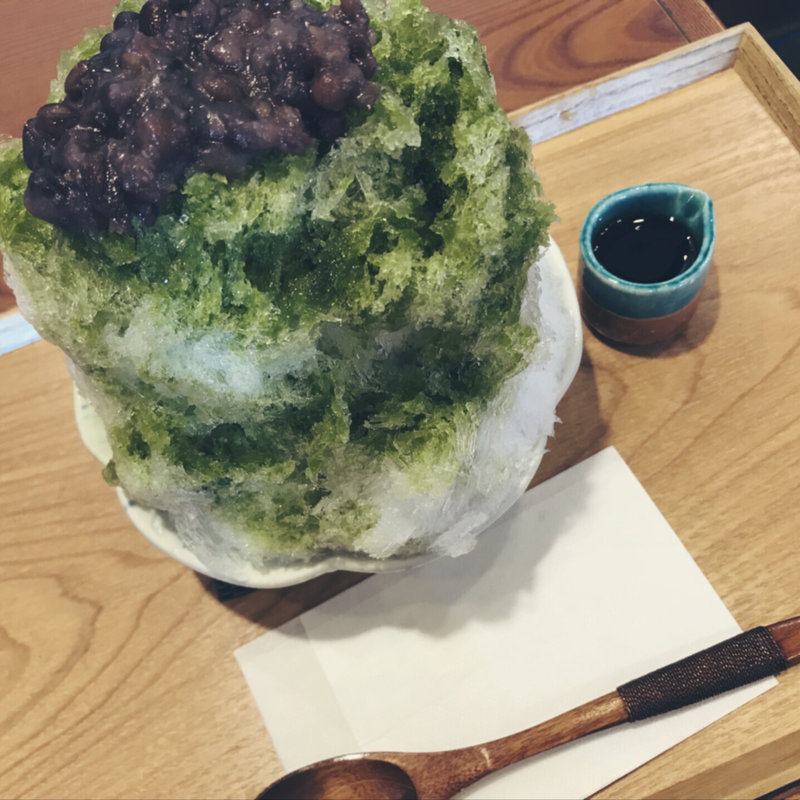 宇治金時(喫茶なでしこ )