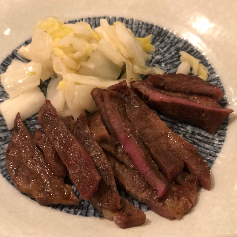 牛たん網焼き(なかめのてっぺん 丸の内)