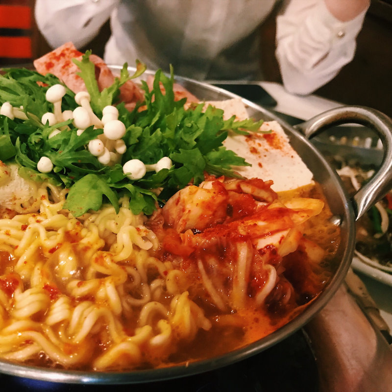 プデチゲ(コリアンキッチン 味ちゃん 本店)