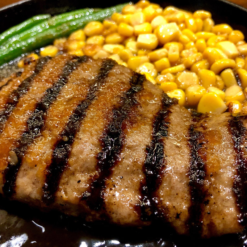 手造りハンバーグセット(原宿 しずる)