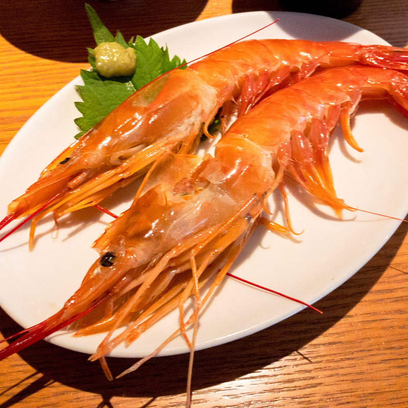 赤海老の刺身定食(Gracia)