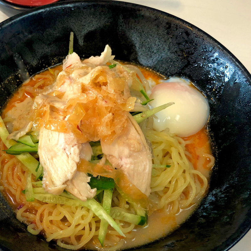 バンバンジー冷やしそば(めだかタンタン)