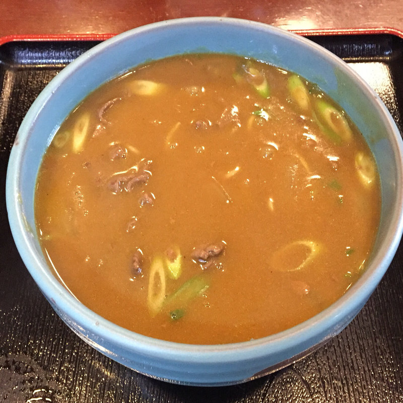 カレーそば(そば処 そば辰)