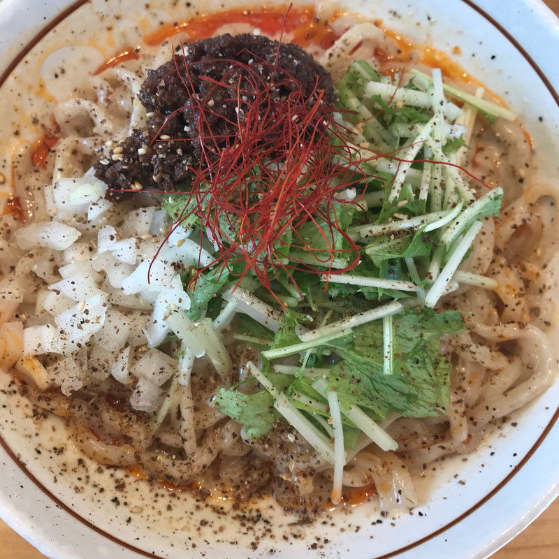 濃厚坦々まぜそば(麺屋はなび 豊橋店)