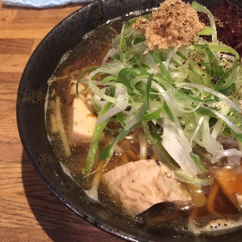 月末のモツ生姜ラーメン醤油(ラーメン屋 又造 （マタゾウ）)