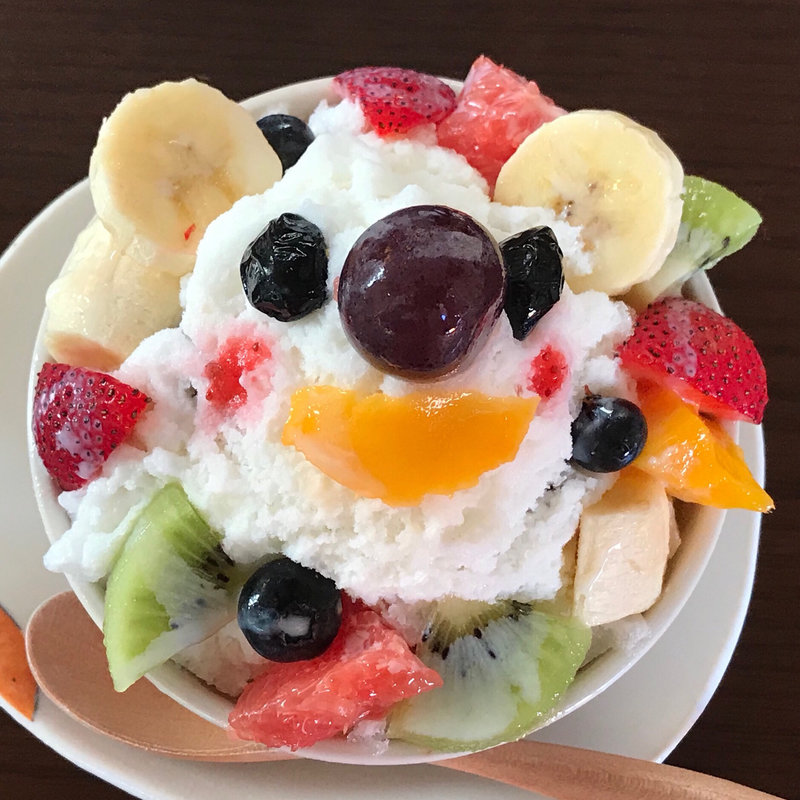 しろくまかき氷(みかんカフェ)