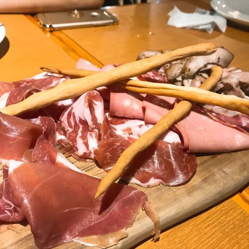 生ハム盛り合わせ(ピッツエリア バール アリッチャ)