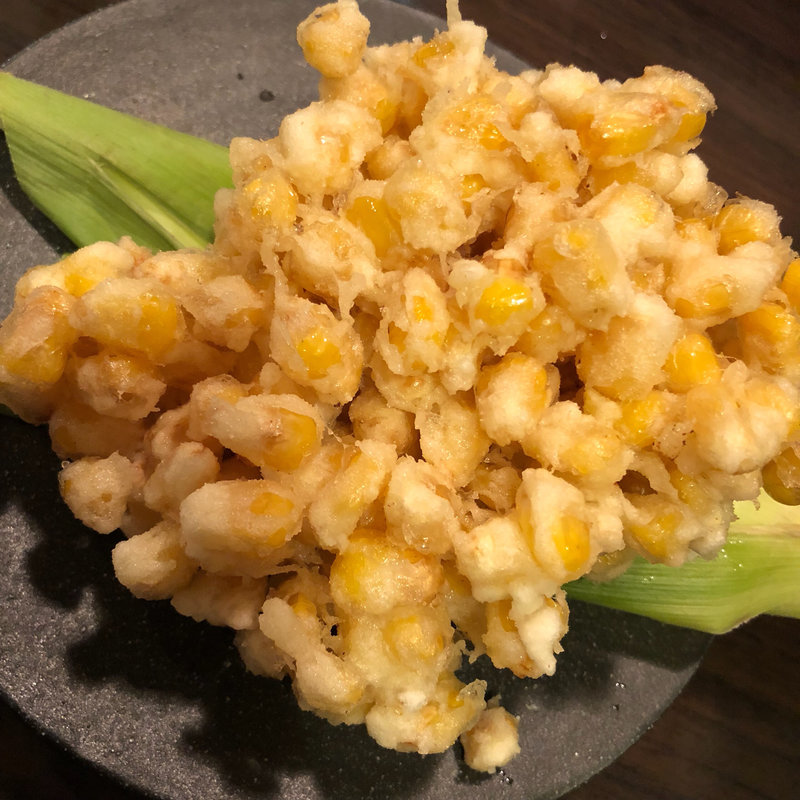 とうもろこしのかき揚げ(泥まみれ 笹塚店)