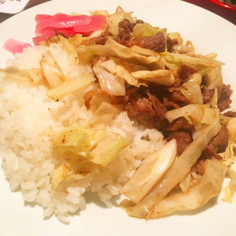 林さんのライス(どん底)