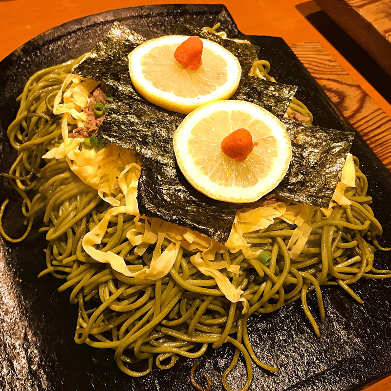 瓦そば鯛茶漬けセット(瓦そば たかせ 門司港レトロ店)