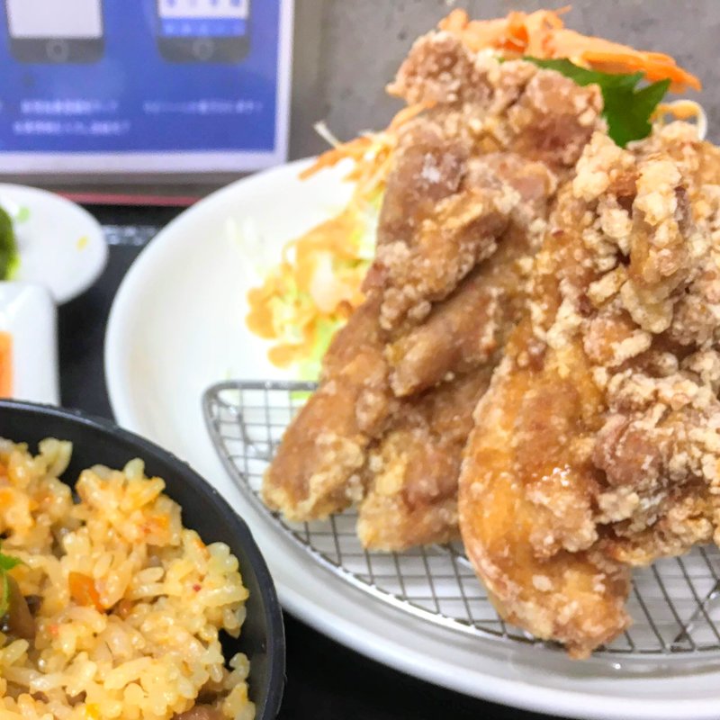 唐揚げ定食(大楠亭 )